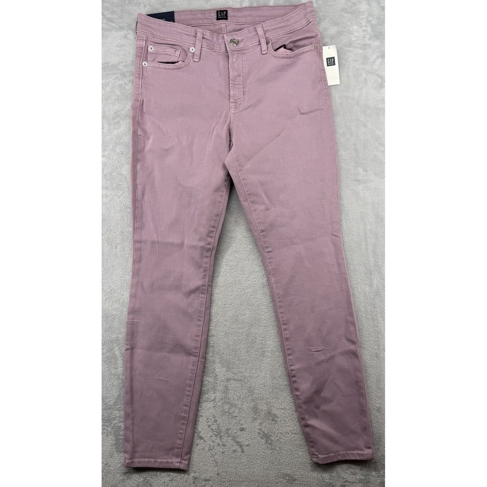 GAP Denim Legging Jean Skimmer Pink Stretch Denim Pants Women's‎ 28R NWT